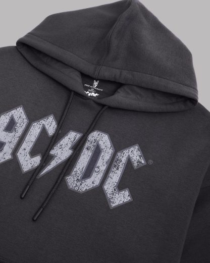 AC/DC Highway To Hell Oversized Hoodie Men - Image 2
