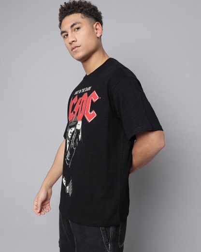 AC/DC Shot In The Dark Oversized Tshirt Men - Image 3