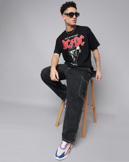 AC/DC Shot In The Dark Oversized Tshirt Men - Image 5
