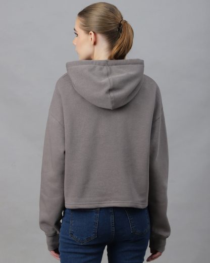 AC/DC Grey Oversized Hoodie Women - Image 3