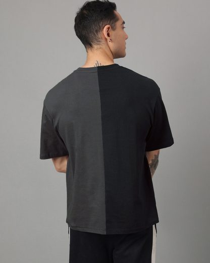 ACDC Black & Grey Oversized Tshirt Men - Image 2