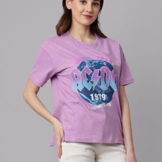 AC/DC Oversized Tshirt Women