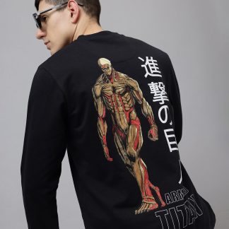 Attack On Titan Colossal Full Sleeve Tshirt Men