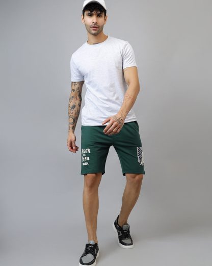 Attack On Titans Printed Regular Fit Shorts For Men - Image 5