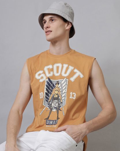 Attack on Titan Scout Vest Tshirt Men