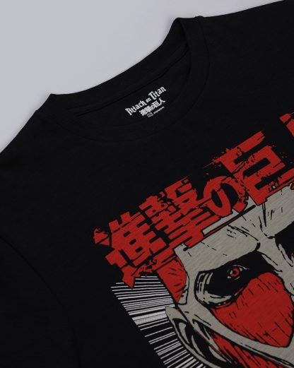Attack On Titan Printed Regular Fit Tshirt For Men - Image 2