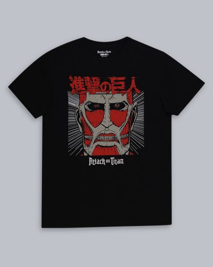 Attack On Titan Printed Regular Fit Tshirt For Men - Image 6