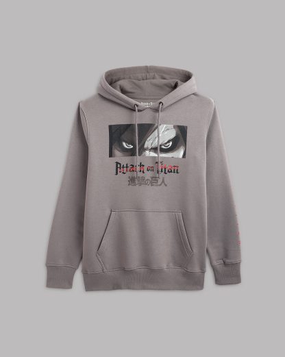 Attack On Titan Grey Hoodie Men - Image 6