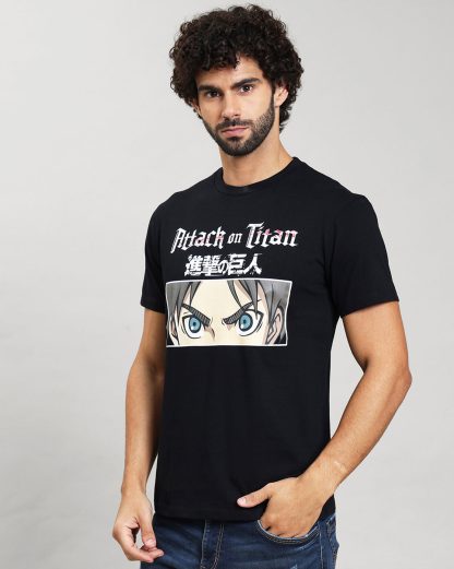 Attack On Titan Black Tshirt Men - Image 2