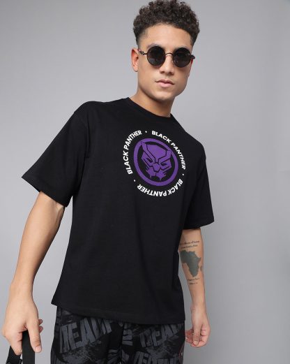 Black Panther Printed oversized Tshirt For Men - Image 3