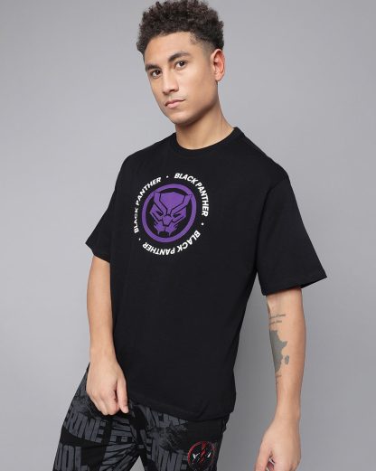 Black Panther Printed oversized Tshirt For Men - Image 4