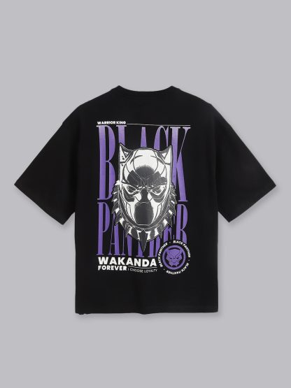 Black Panther Printed oversized Tshirt For Men - Image 7