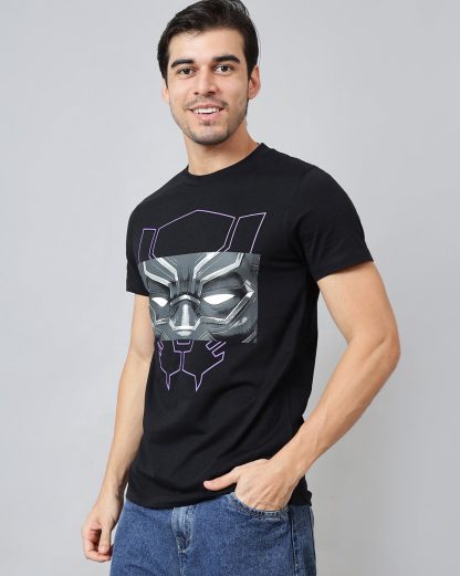 Black Panther Regular Fit Tshirt Men - Image 2