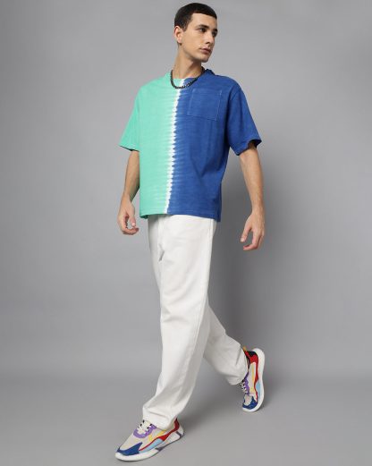 Tie - Dye Oversized Tshirt Men - Image 4