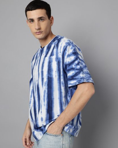 Tie - Dye Oversized Tshirt Men - Image 2