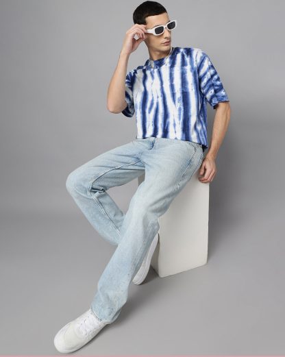 Tie - Dye Oversized Tshirt Men - Image 4