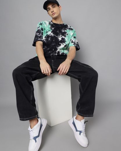 Tie - Dye Oversized Tshirt Men - Image 4