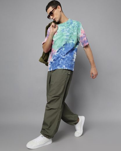 Tie - Dye Oversized Tshirt Men - Image 4
