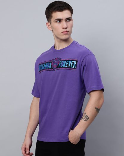 Black Panther Wakanda Forever Oversized Tshirt Men - Image 3