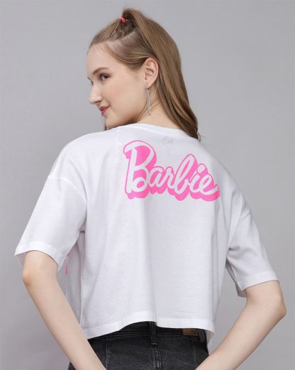 Barbie Printed Boxy Fit Tshirt For Women - Image 4