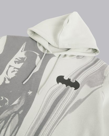 Batman 1989 Grey Hoodie Men - Image 2