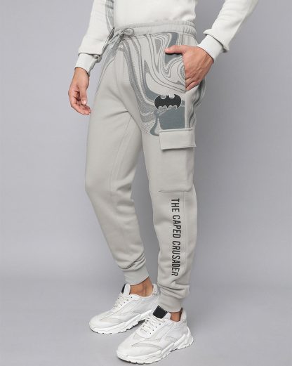Batman Grey Mid-Rise Jogger Men - Image 2