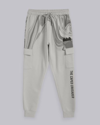 Batman Grey Mid-Rise Jogger Men - Image 5