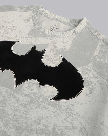 Batman Grey Oversized Tshirt Men - Image 2