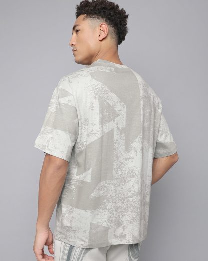 Batman Grey Oversized Tshirt Men - Image 4