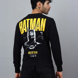 Batman Printed Regular Fit Sweatshirt For Men