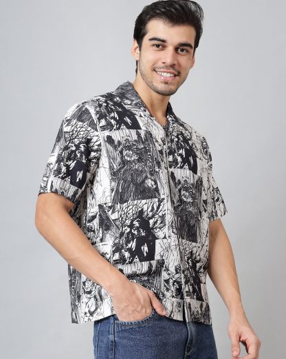 Batman Printed Regular Fit Shirt For Men - Image 2