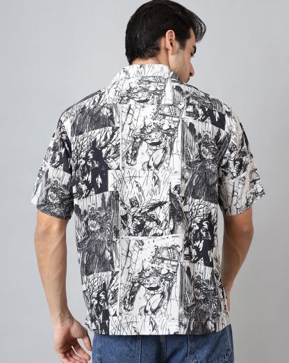 Batman Printed Regular Fit Shirt For Men - Image 3