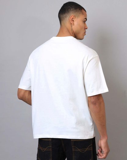 Batman Stitched Patch Oversized Tshirt Men - Image 3