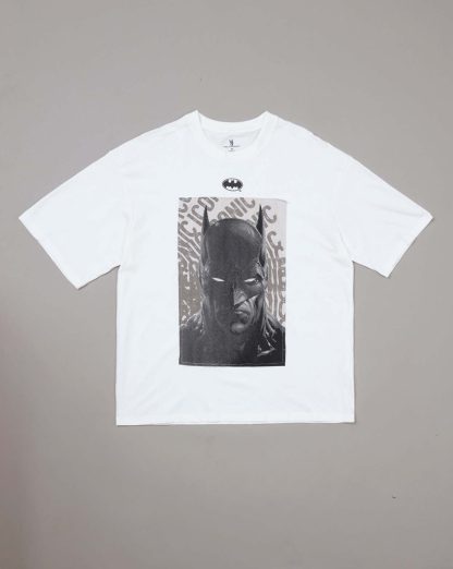 Batman Stitched Patch Oversized Tshirt Men - Image 5