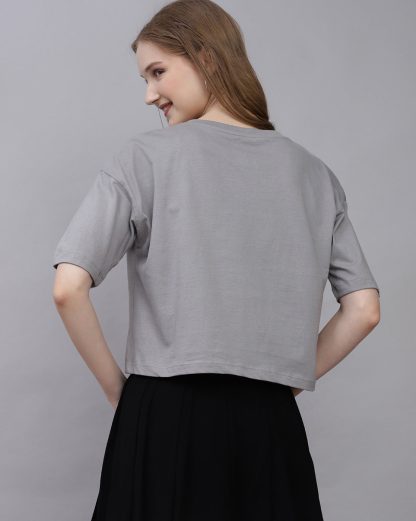 Batman Printed Boxy Fit Tshirt For Women - Image 3