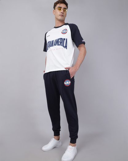 Captain America Printed Regular Fit Jogger For Men - Image 4