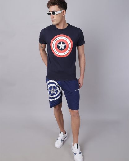 Captain America Printed Regular Fit Tshirt For Men - Image 5