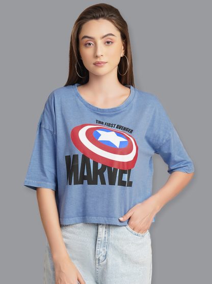 Captain America Oversized Tshirt Women