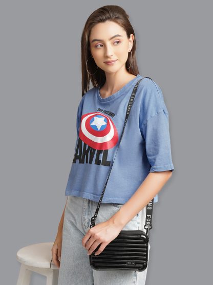 Captain America Oversized Tshirt Women - Image 2