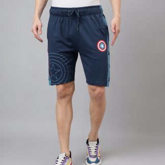 Captain America Regular Fit Shorts Men