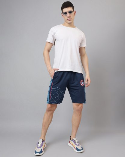 Captain America Regular Fit Shorts Men - Image 4