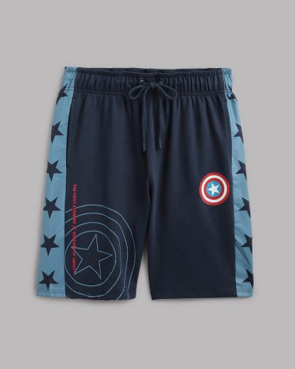 Captain America Regular Fit Shorts Men - Image 6