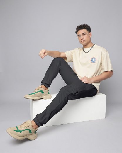 Captain America Beige Oversized Tshirt Men - Image 5