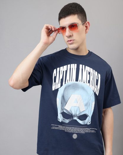 Captain America Oversized Tshirt Men