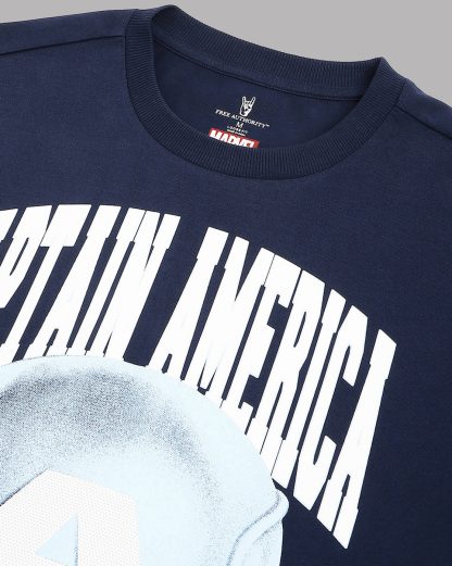Captain America Oversized Tshirt Men - Image 2