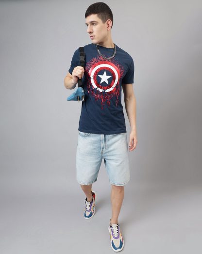 Captain America Regular Fit Tshirt Men - Image 5