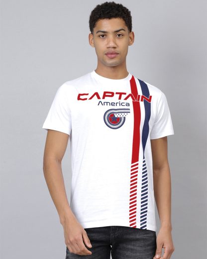 Captain America Regular Fit Tshirt Men