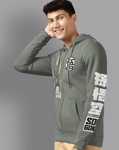 Dragon Ball Z Regular Fit Hoodie Jacket Men - Image 2
