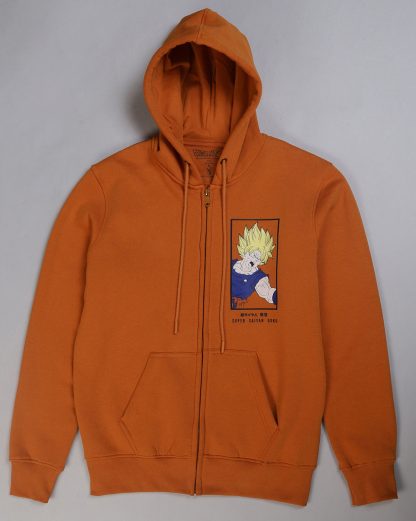 Dragon Ball Z Printed Regular Fit Hoodie For Men - Image 5