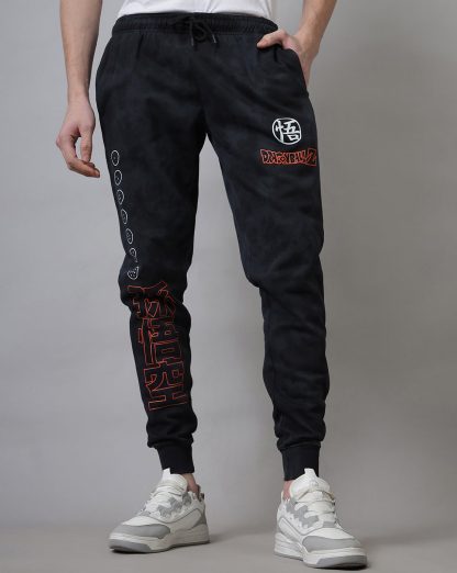 Dragon Ball Z Printed Regular Fit Jogger For Men